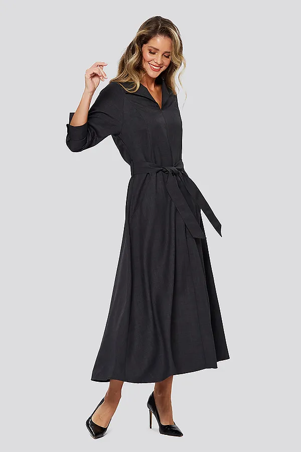 Платье DIMMA, темно-серый - фото 2