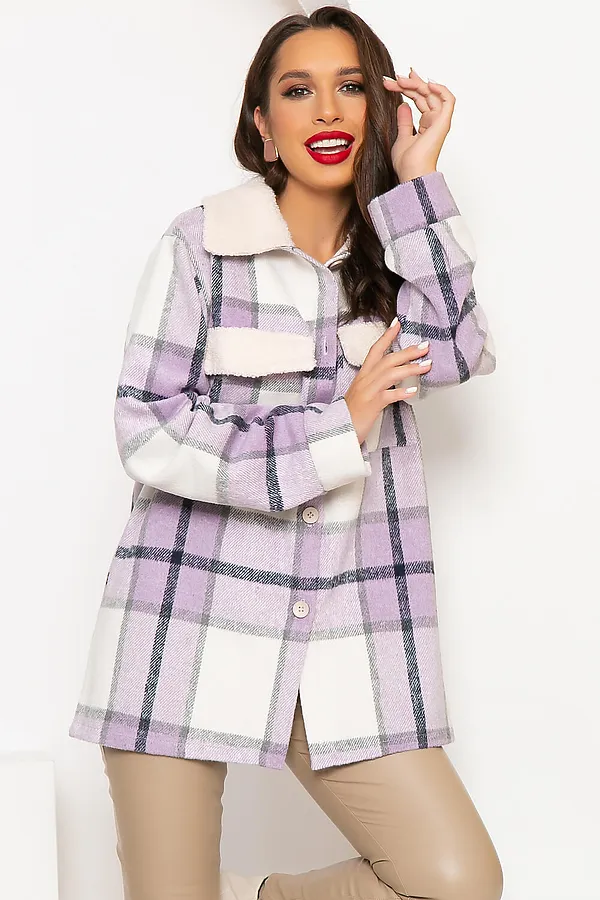 Рубашка LADY TAIGA, лаванда - фото 2