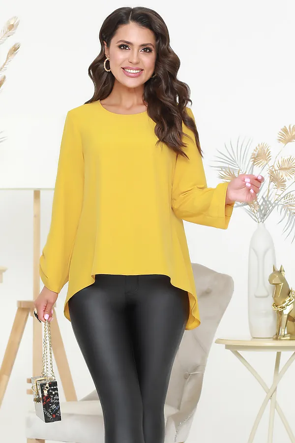 Блуза DSTREND, горчичный - фото 2