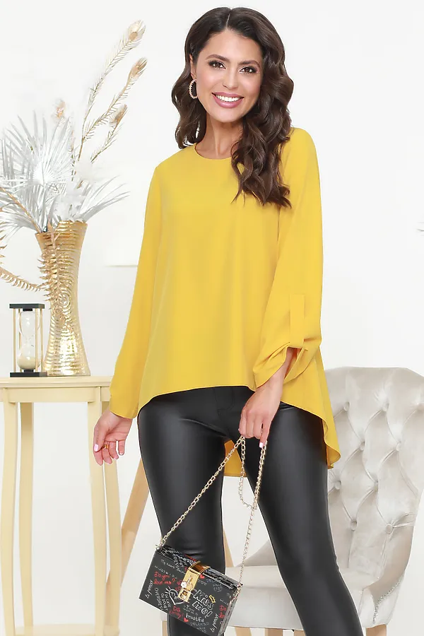 Блуза DSTREND, горчичный - фото 2