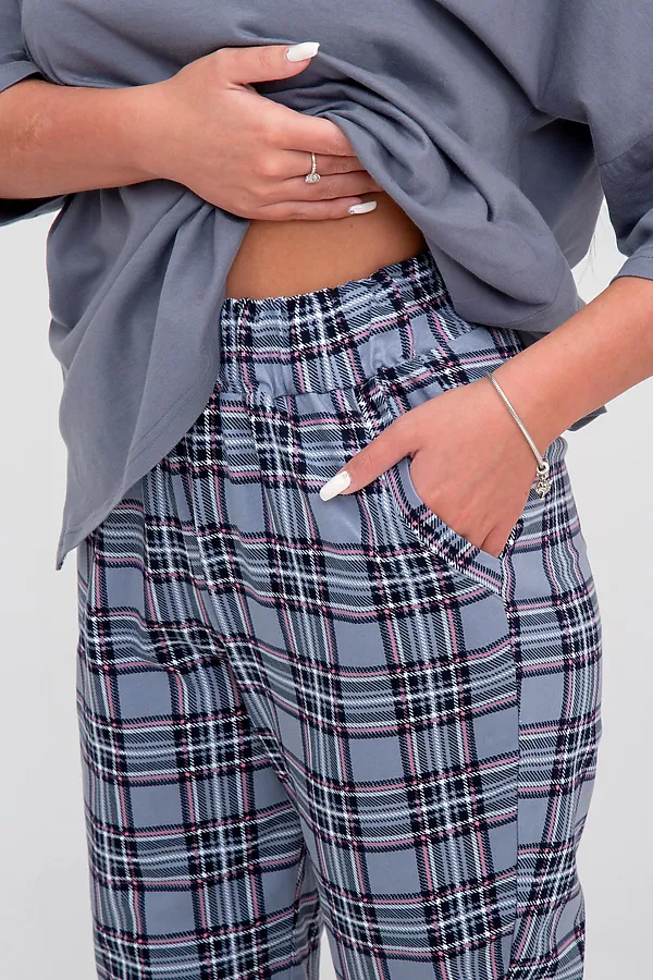 Костюм (Футболка+Брюки) MODELLINI, серый - фото 2