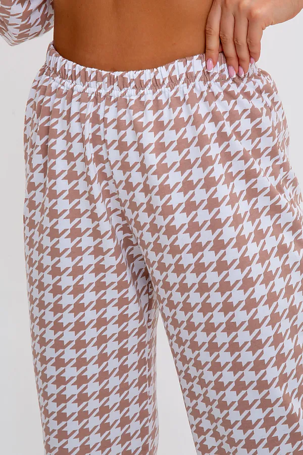 Пижама MODELLINI, кофейный - фото 2