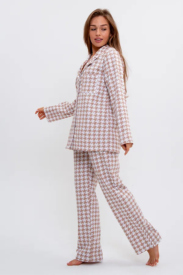 Пижама MODELLINI, кофейный - фото 2