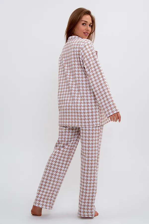 Пижама MODELLINI, кофейный - фото 2