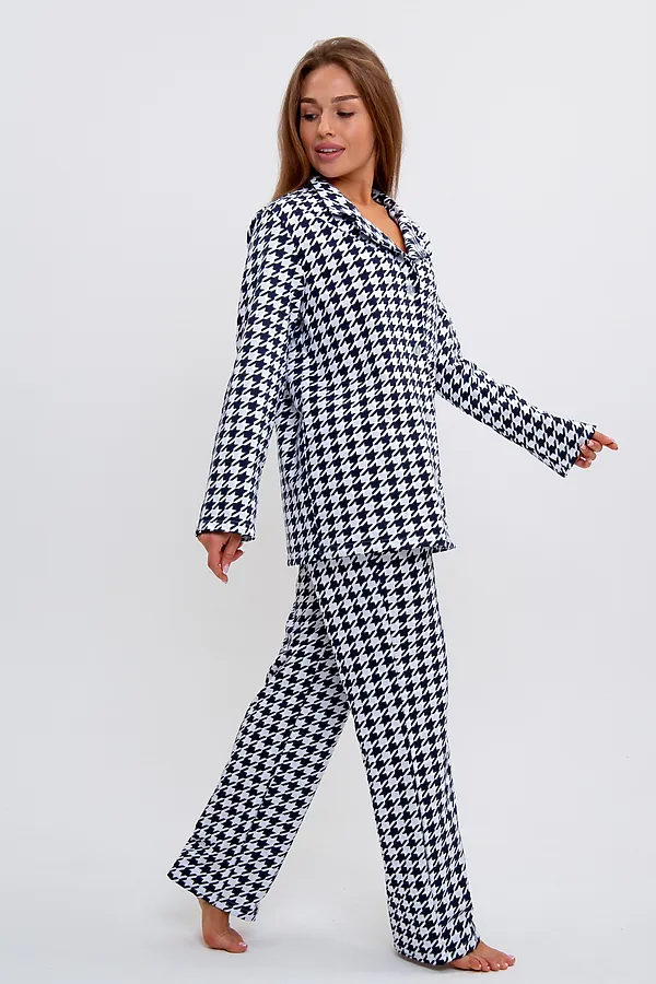 Пижама MODELLINI, темно-синий - фото 2