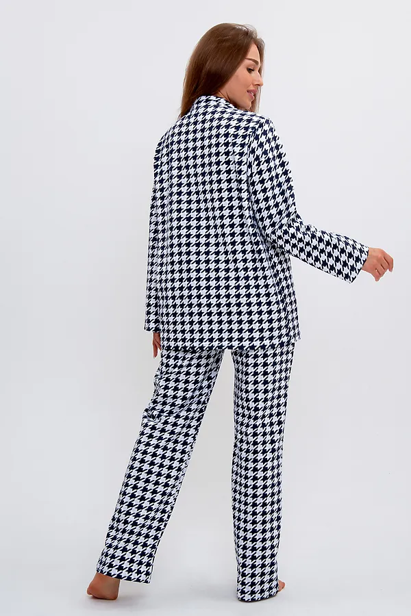 Пижама MODELLINI, темно-синий - фото 2