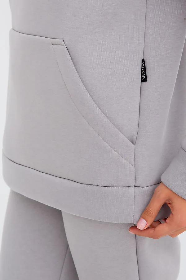 Костюм (Худи+Брюки) MODELLINI, светло-серый - фото 2