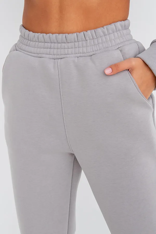 Костюм (Худи+Брюки) MODELLINI, светло-серый - фото 2