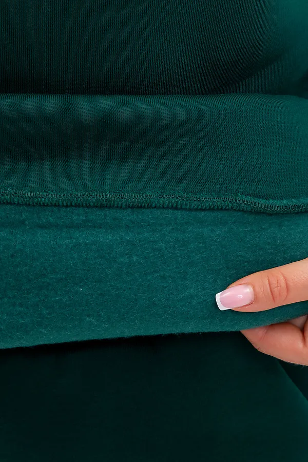 Костюм (Худи+Брюки) MODELLINI, изумрудный - фото 2