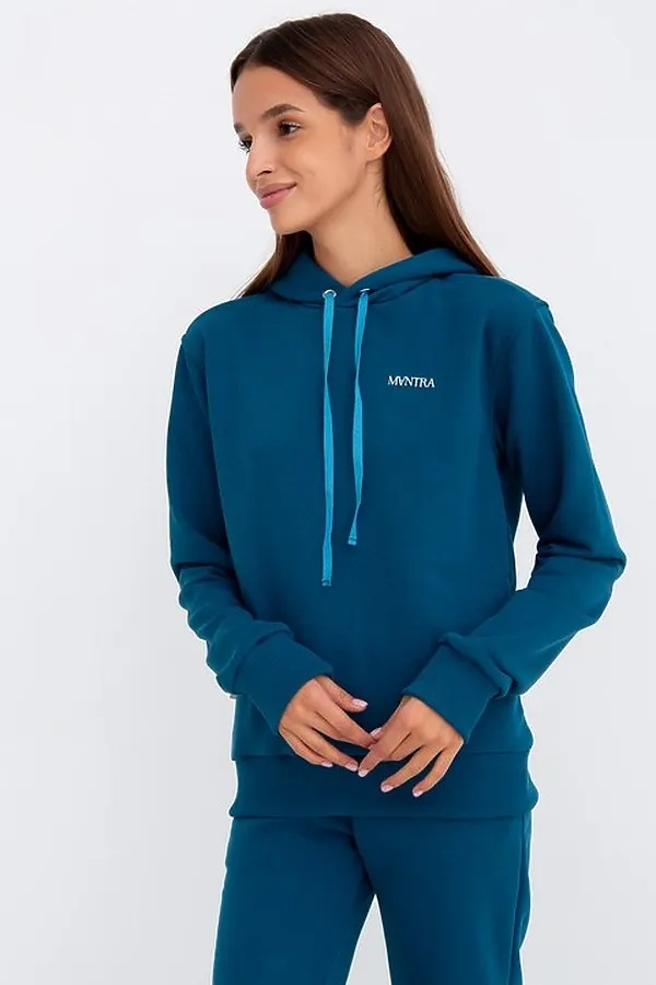 Костюм (Худи+Брюки) MODELLINI, петроль - фото 2