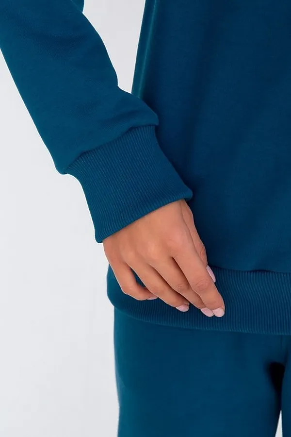 Костюм (Худи+Брюки) MODELLINI, петроль - фото 2