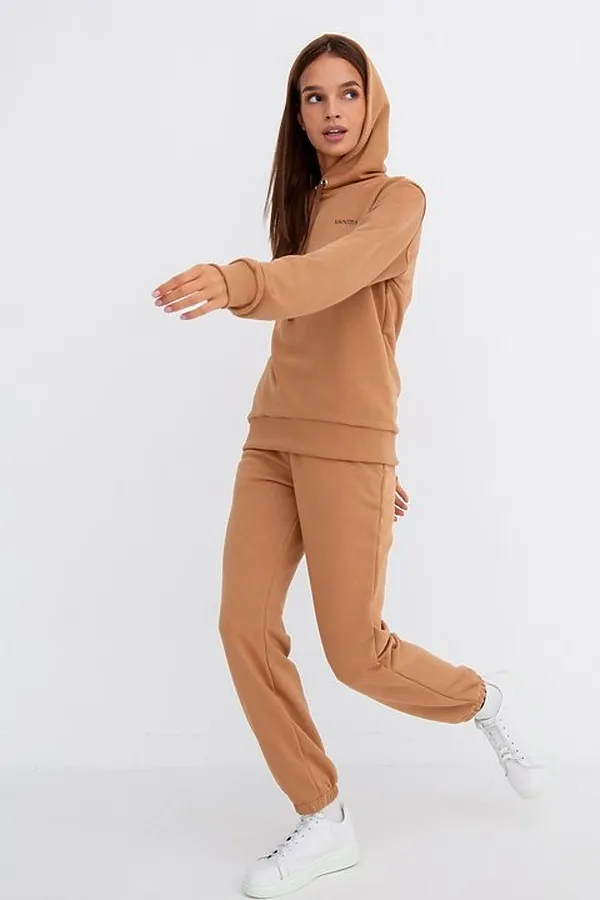 Костюм (Худи+Брюки) MODELLINI, бежевый - фото 2
