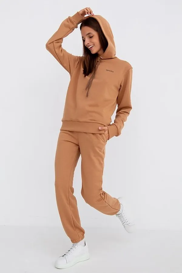 Костюм (Худи+Брюки) MODELLINI, бежевый - фото 2