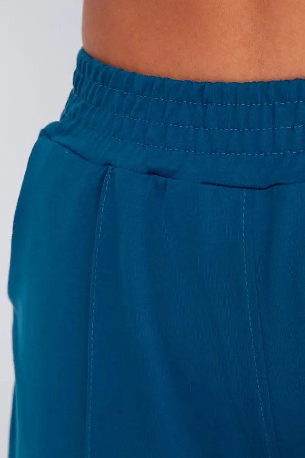 Костюм (Свитшот+Брюки) MODELLINI, петроль - фото 2