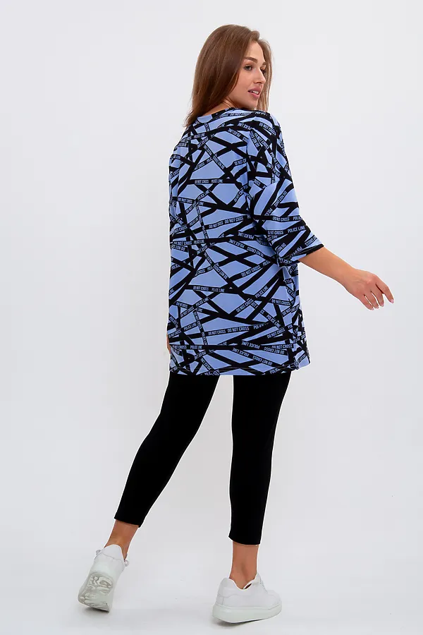 Костюм (Туника+Леггинсы) MODELLINI, сиреневый - фото 2