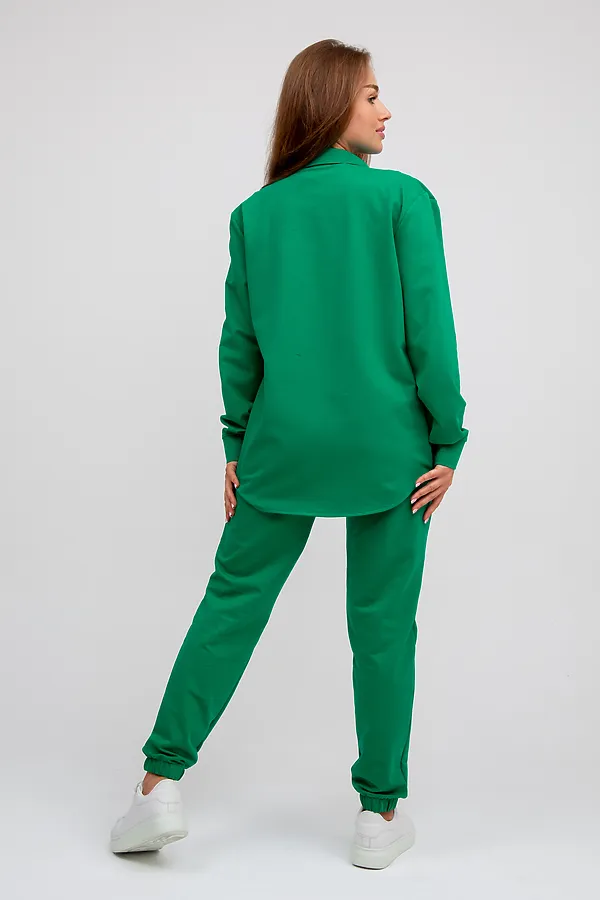 Костюм (Рубашка+Брюки) MODELLINI, зеленый - фото 2