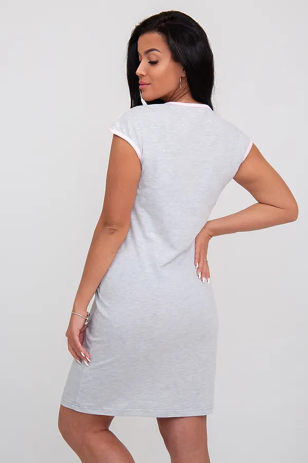 Сорочка MODELLINI, серый - фото 2