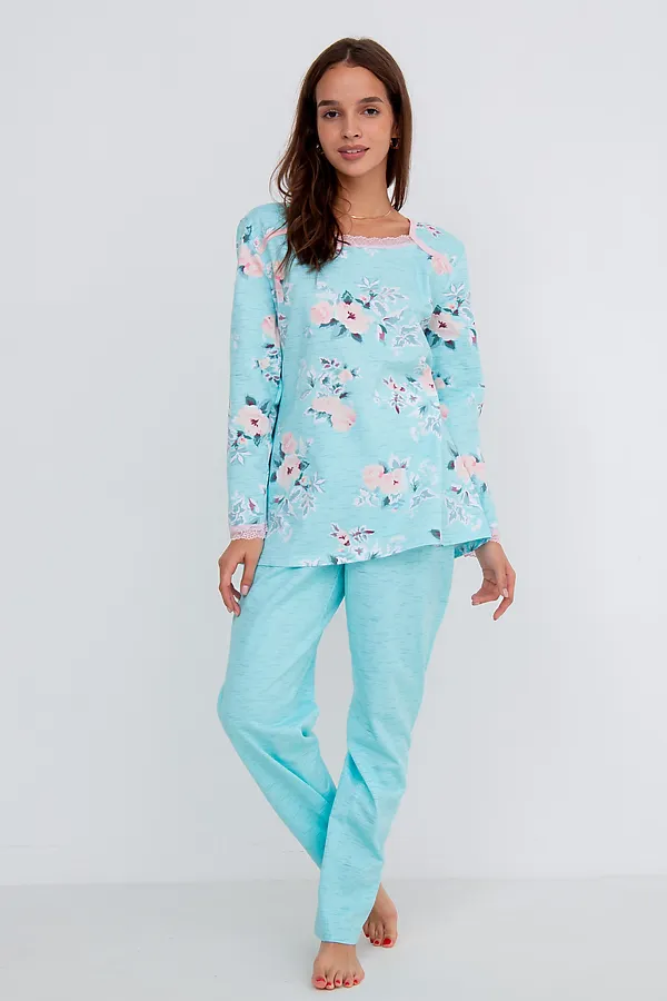 Пижама MODELLINI, бирюзовый - фото 2