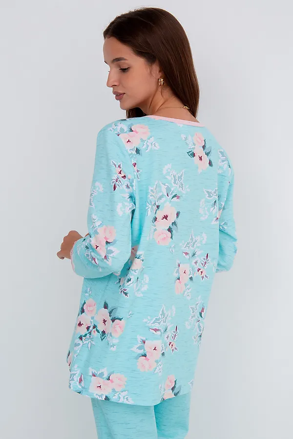 Пижама MODELLINI, бирюзовый - фото 2