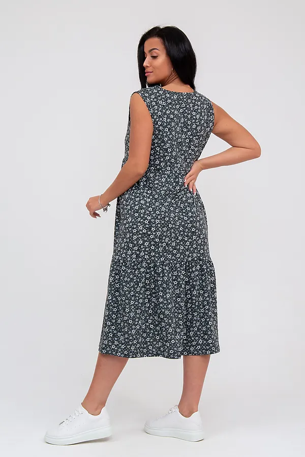 Сарафан MODELLINI, хаки - фото 2