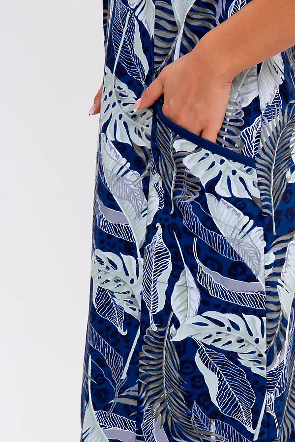 Халат MODELLINI, синий - фото 2