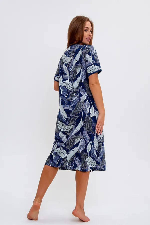 Халат MODELLINI, синий - фото 2