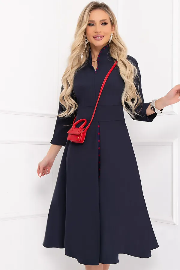 Платье BELLOVERA, синий - фото 2