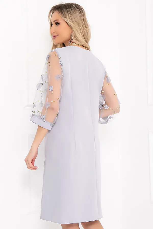 Платье BELLOVERA, серый - фото 2