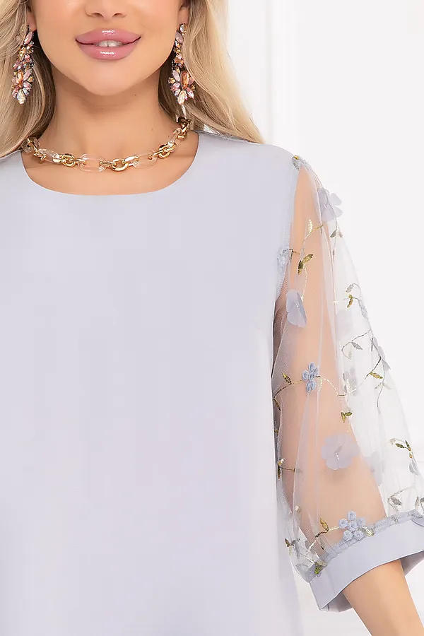 Платье BELLOVERA, серый - фото 2