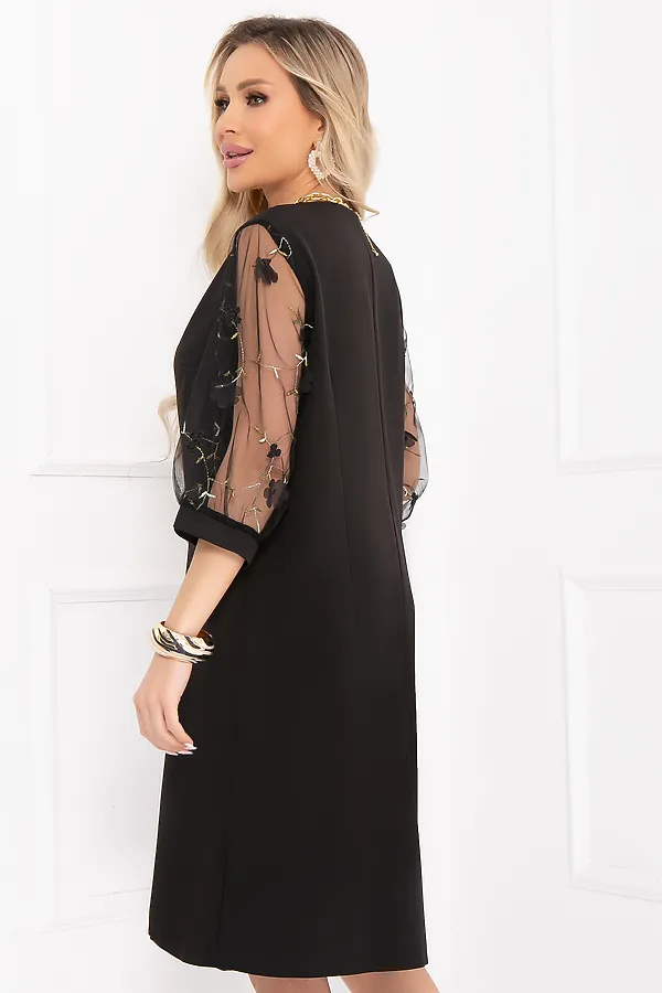 Платье BELLOVERA, черный - фото 2