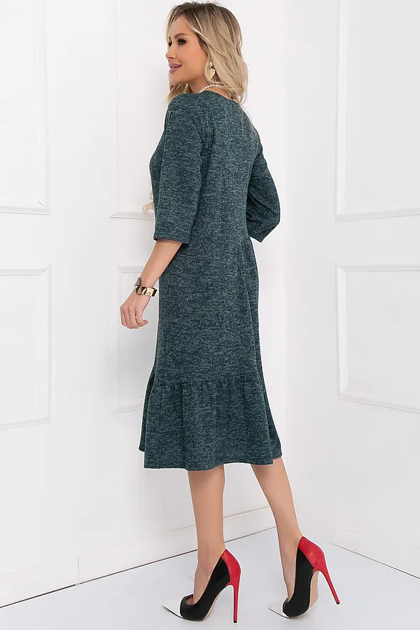 Платье BELLOVERA, изумрудный - фото 2