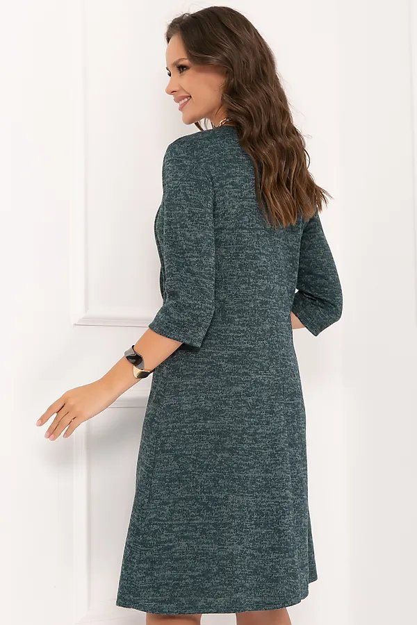 Платье BELLOVERA, изумрудный - фото 2