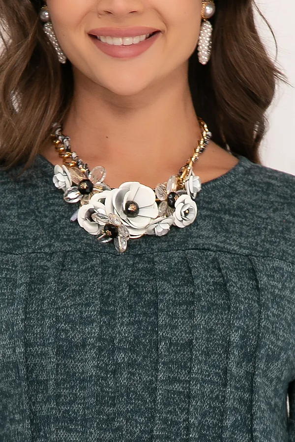 Платье BELLOVERA, изумрудный - фото 2