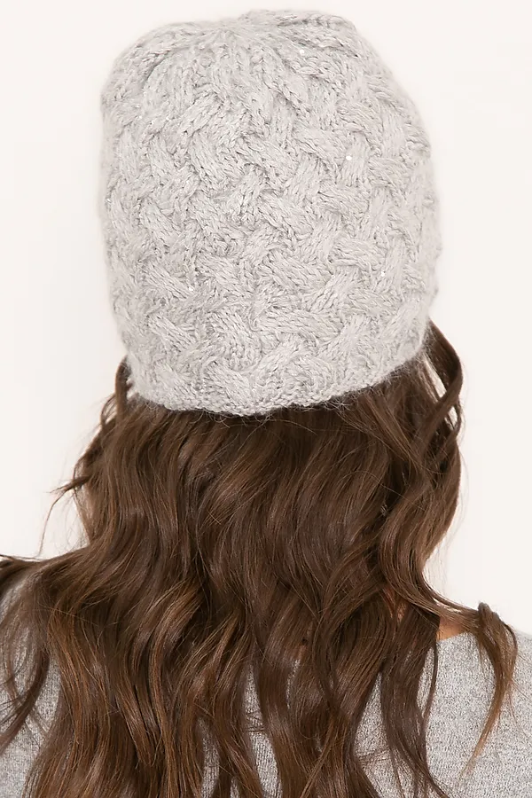 Шапка  BELLOVERA, светло-серый - фото 2