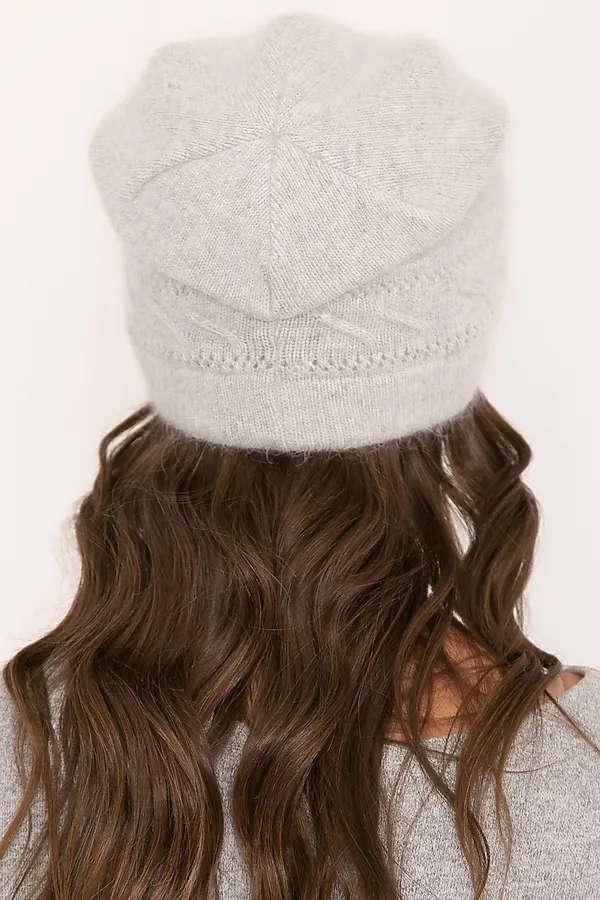 Шапка  BELLOVERA, светло-серый - фото 2