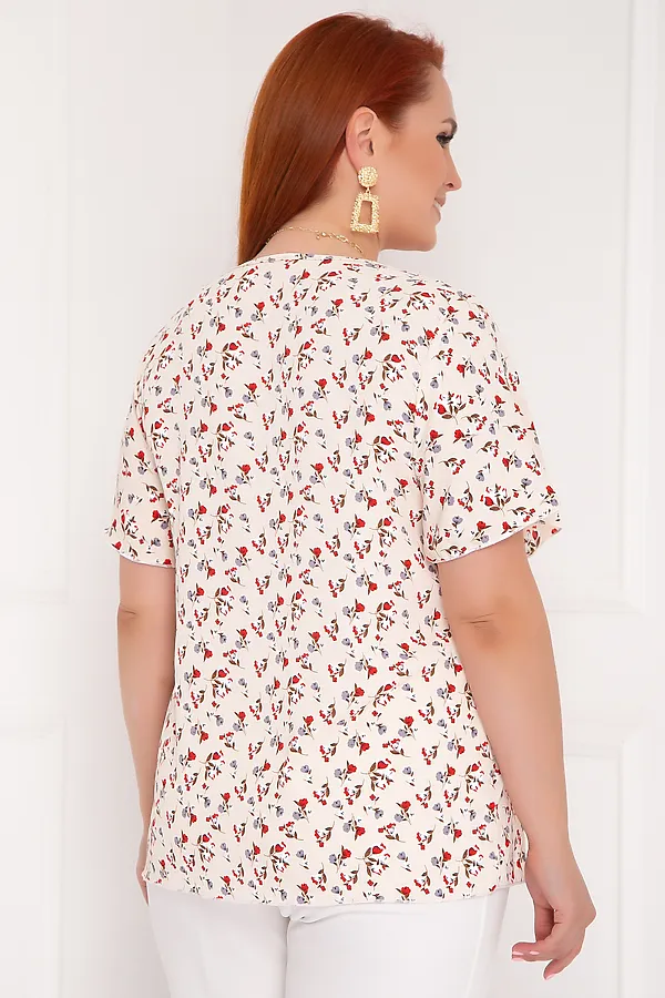 Блуза BELLOVERA, бежевый - фото 2