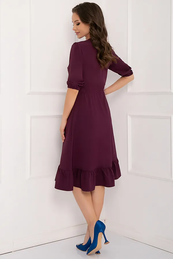 Платье BELLOVERA, сливовый - фото 2