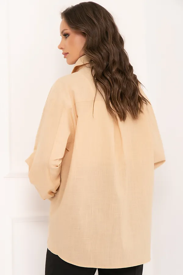 Рубашка  BELLOVERA, бежевый - фото 2