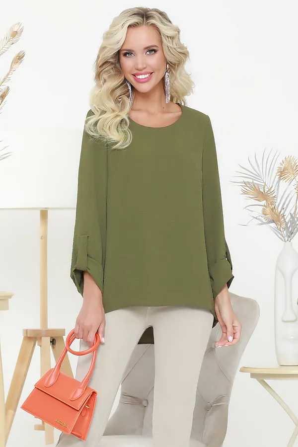 Блуза DSTREND, хаки - фото 2