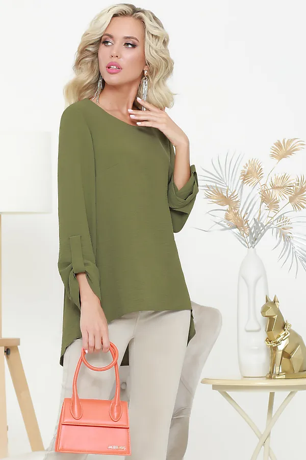 Блуза DSTREND, хаки - фото 2