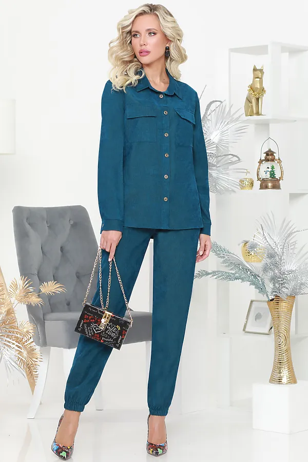 Костюм DSTREND, сине-зелёный - фото 2