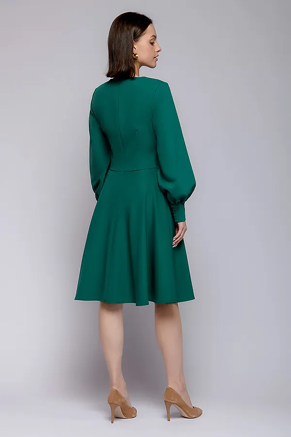 Платье 1001 DRESS, изумрудный - фото 2