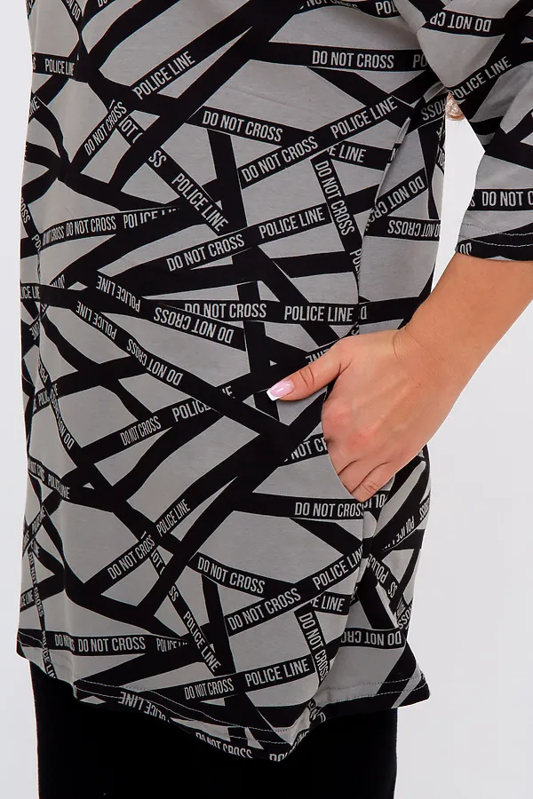 Костюм (Туника+Леггинсы) MODELLINI, хаки - фото 2