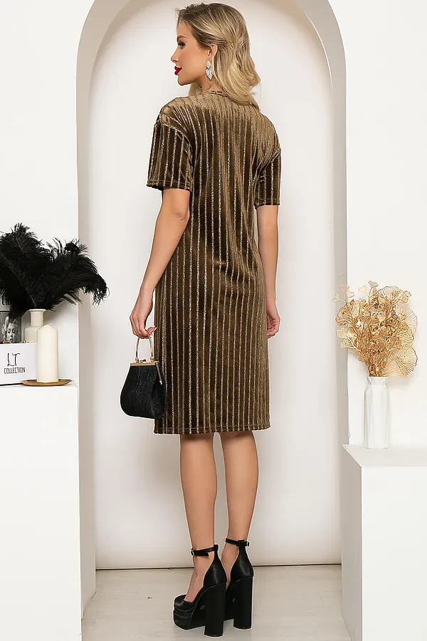 Платье LADY TAIGA, хаки - фото 2