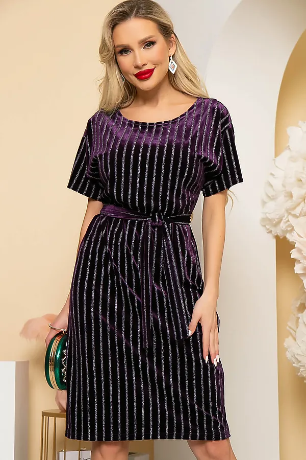 Платье LADY TAIGA, аметист - фото 2