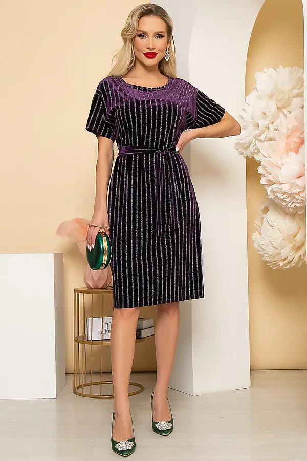 Платье LADY TAIGA, аметист - фото 2