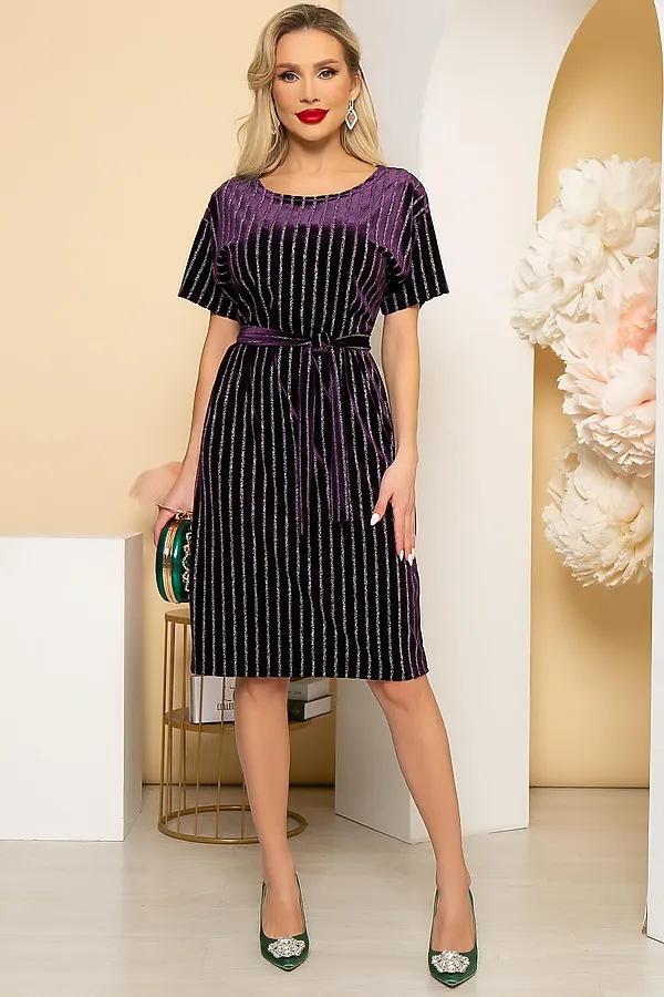 Платье LADY TAIGA, аметист - фото 2