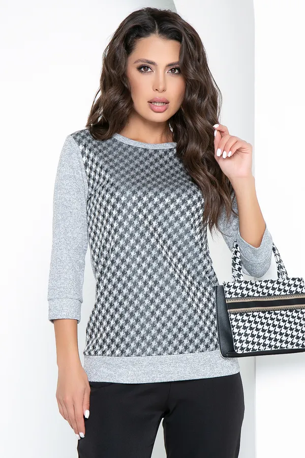 Джемпер LADY TAIGA, грей - фото 2