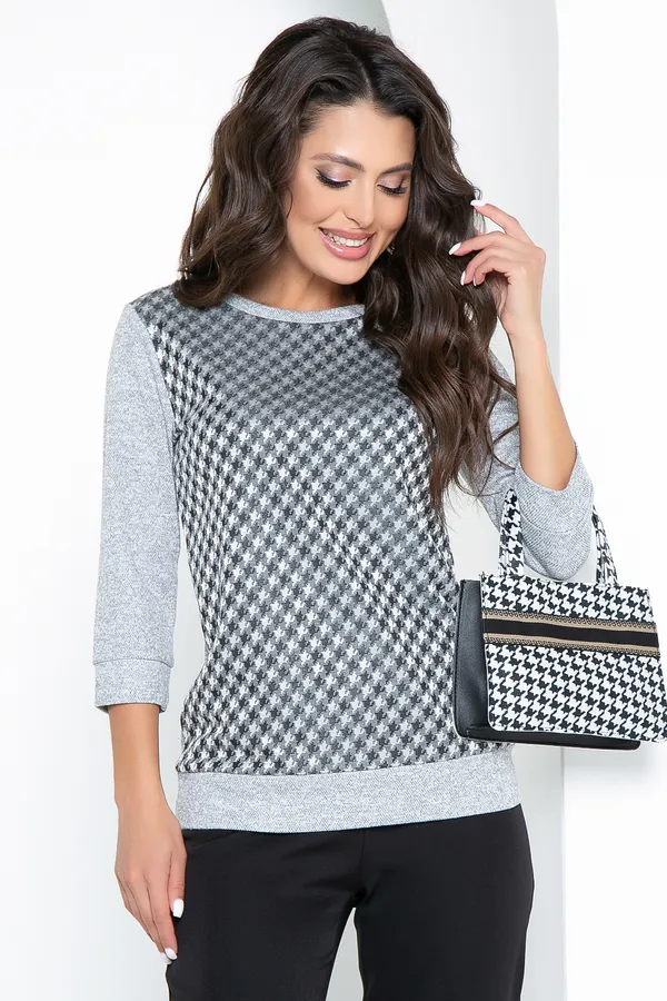 Джемпер LADY TAIGA, грей - фото 2