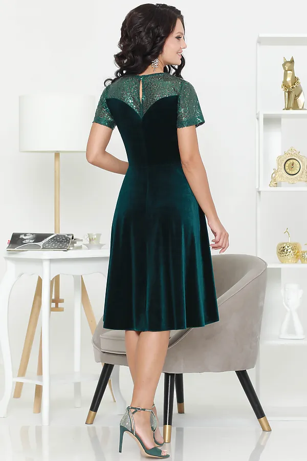 Платье DSTREND, изумрудный - фото 2